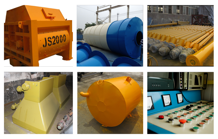 HZS120 Concrete Batching Plant